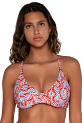 Front view of Swim Systems Good Karma Maya Underwire Top