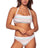 Front view of Swim Systems Holland Hanalei Halter Top