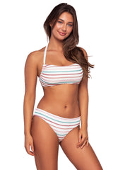 Side view of Swim Systems Holland Hanalei Halter Top