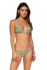 Front view of Swim Systems Limone McKenna Tie Side Bottom