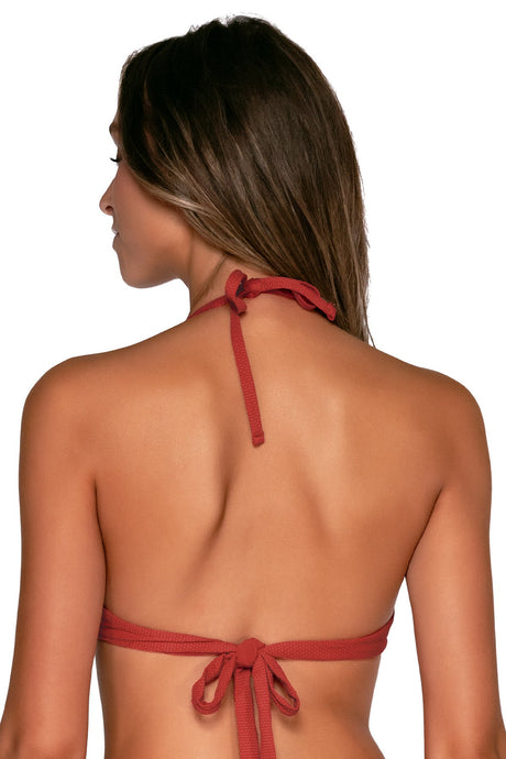 Back view of Swim Systems Cayenne Mila Tri Top