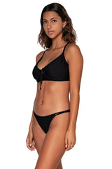 Side view of Swim Systems Black Leah Bottom