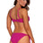 Back view of Swim Systems Magenta McKenna Tie Side Bottom