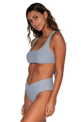 Side view of Swim Systems Monterey Rylee Racerback Top