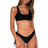 Front view of Swim Systems Black Chelsea Bottom