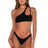 Front view of B Swim Black Out Gemma Top