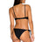 Back view of B Swim Black Out Salty Side Tie