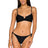 Front view of B Swim Black Out Aruba Top