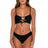 Front view of B Swim Black Out Katia Top