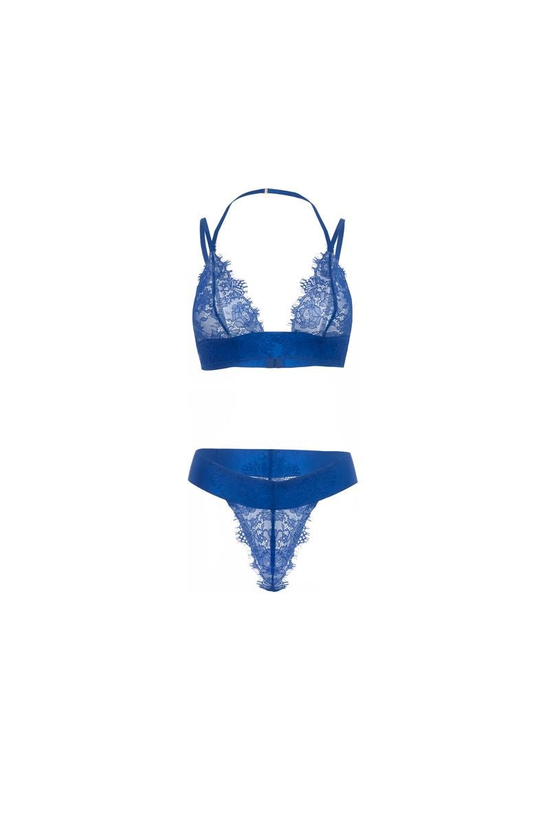 Raven Lace Bra Set