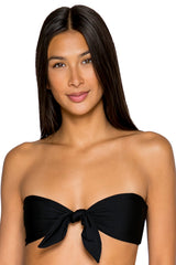 B Swim Black Out Calypso Top