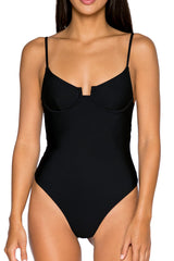 B Swim Black Out Jetty One Piece