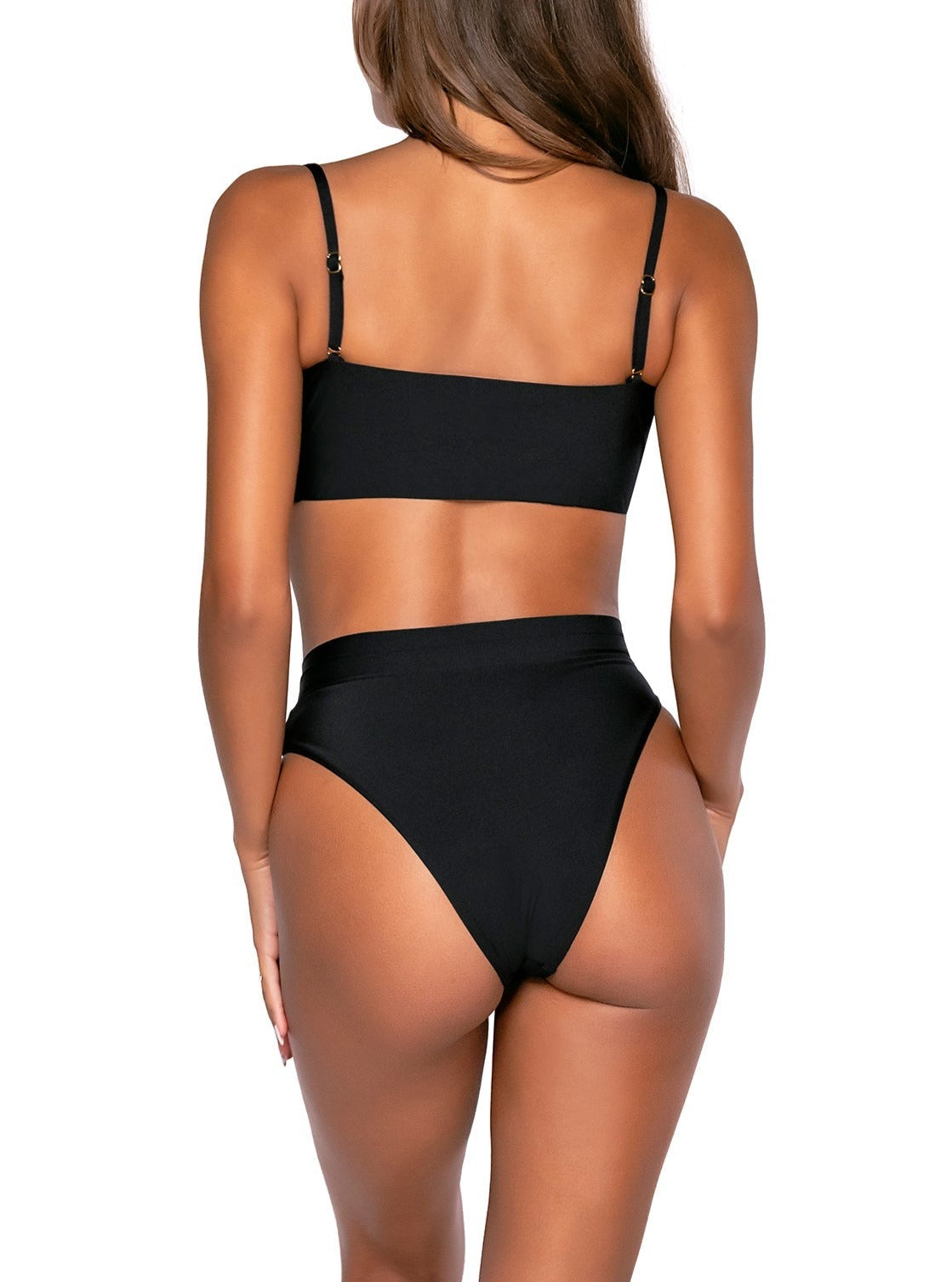 B Swim "Brands,Swimwear" XS / BLAOU / U614 B Swim Black Out Eloise Top