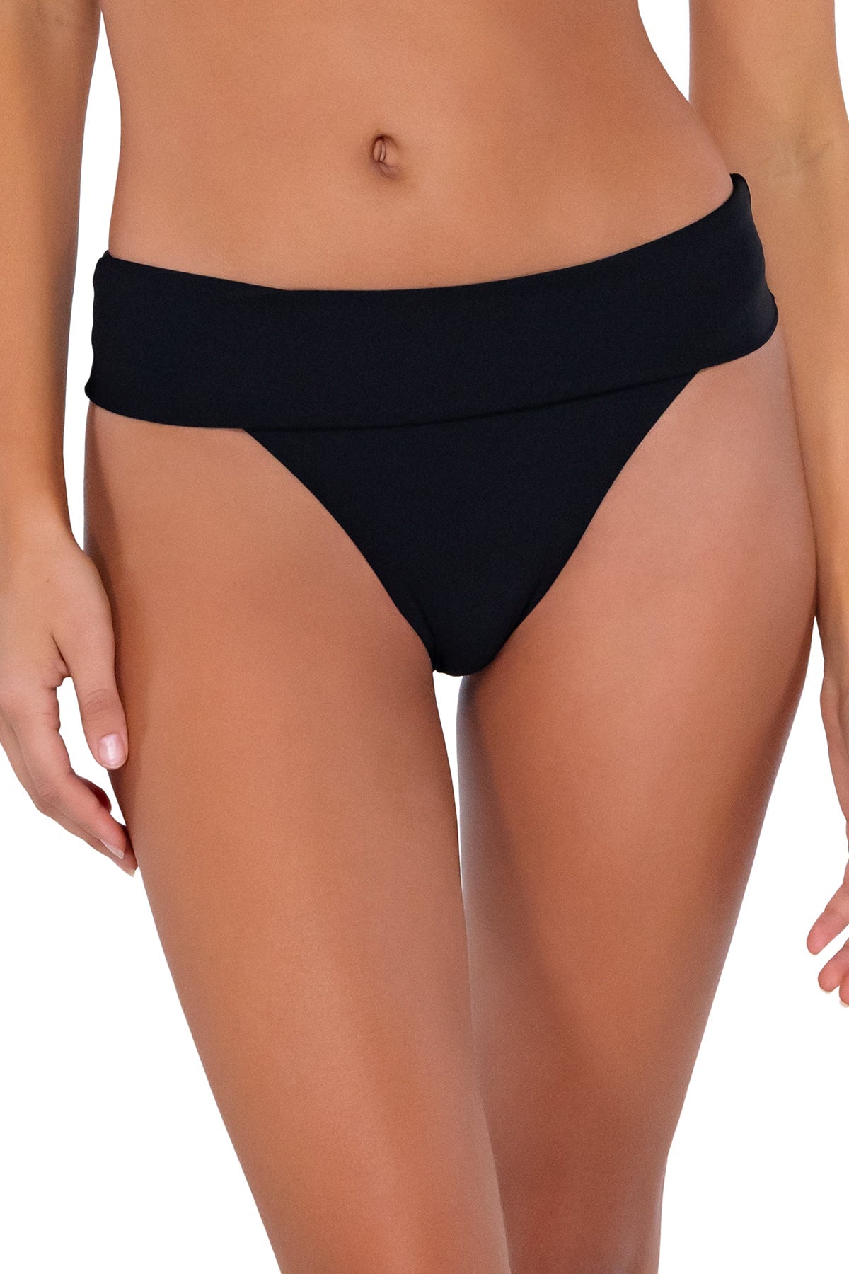 Swim Systems Black Tatum Bikini Bottom