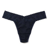 Organic Cotton High Rise Thong Lace Pavia