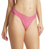 Organic Cotton High Rise Thong Lace Pavia