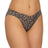 Hanky Panky Panty Brown Blk / S Classic Low Rise Leopard V-Kini Panties