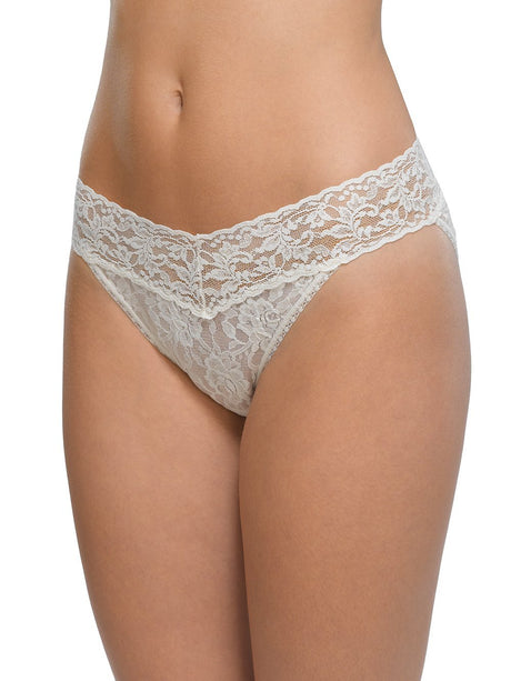 Hanky Panky Panty Ivory / XS Signature Lace V-kini