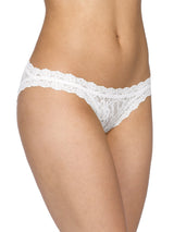 Hanky Panky Panty White / XS Signature Lace Brazilian Bikini