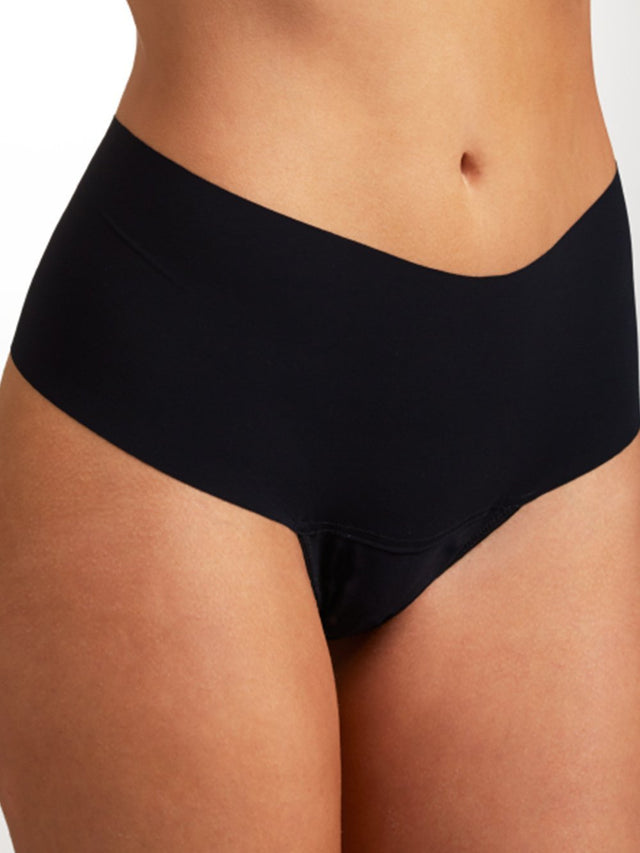 Hanky Panky Thong Black / S Breathe Hi-Rise Thong