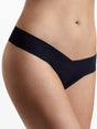 Hanky Panky Thong Black / XS Breathe Natural Rise Thong