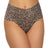 Hanky Panky Thong Brown Blk / One Size Rolled Classic Leopard Low Rise Thong