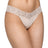 Hanky Panky Thong Chai / One Size SUPIMA® Cotton *Petite Size* Low Rise Thong with Lace