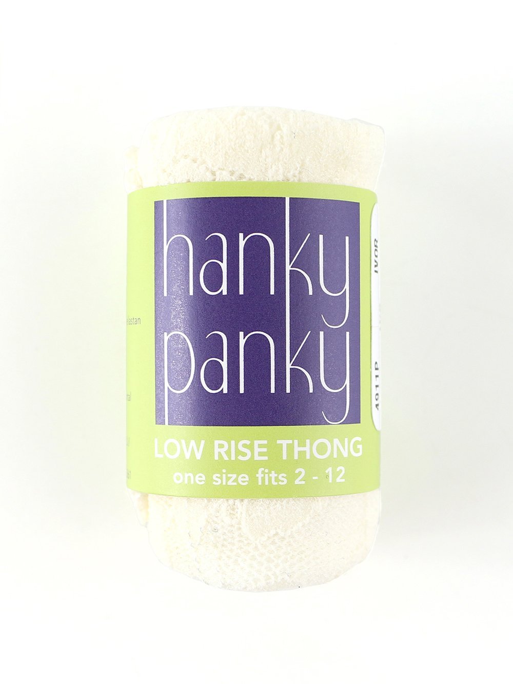 Hanky Panky Thong Rolled Signature Lace Original Rise Thong