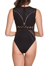 Haute Seamless Teddy Black / O/S Fearless Teddy