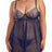 iCollection Babydoll Jennie Plus Size Babydoll