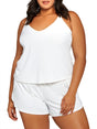 iCollection Cami Set Oriana Plus Size Cami Set