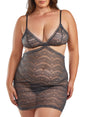 iCollection Chemise Women's Neva Plus Size Chemise Lingerie