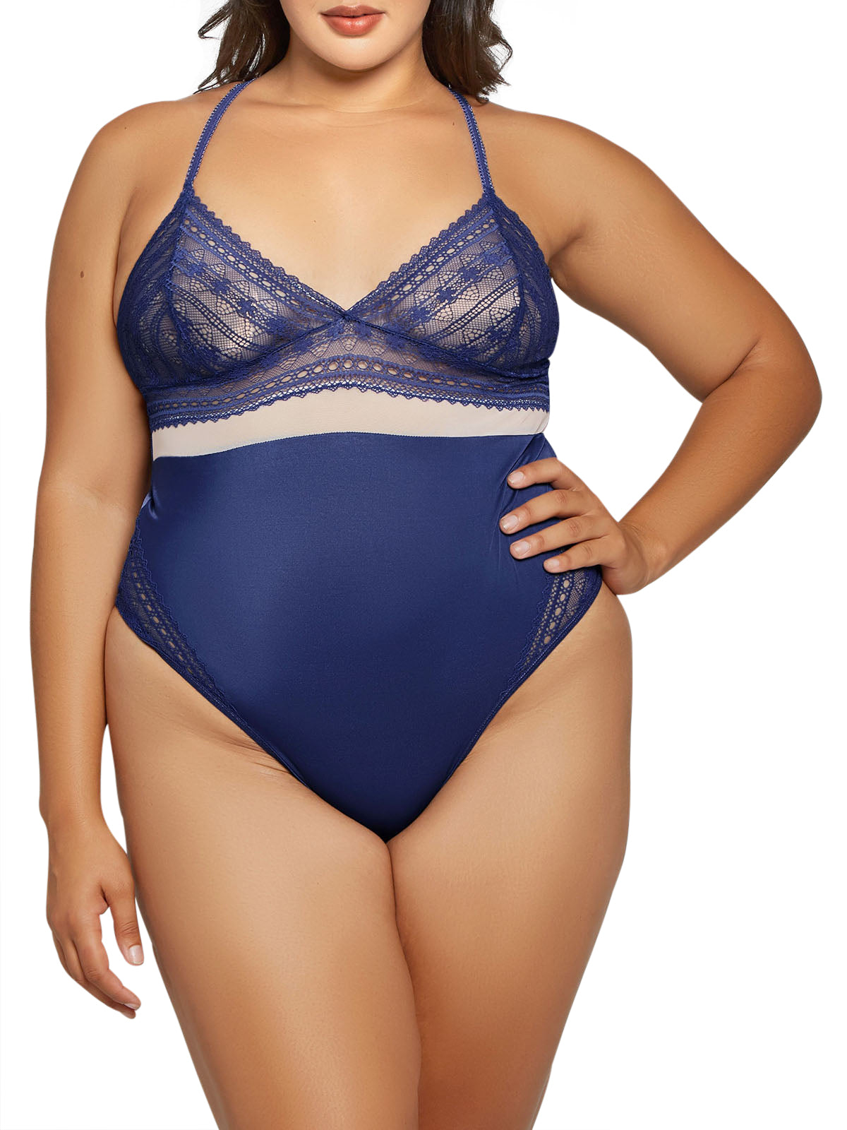 iCollection Clover Plus Size Teddy