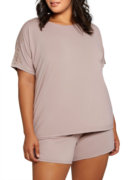 iCollection Estelle Plus Size Pajamas