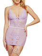 iCollection Garter Chemise Women's Jelena Garter Chemise Lingerie