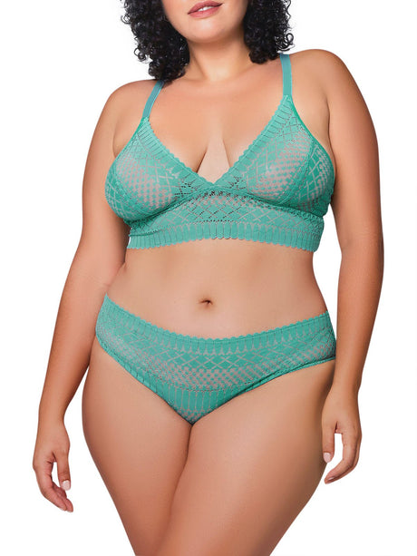 iCollection Hazel Plus Size Bra Set