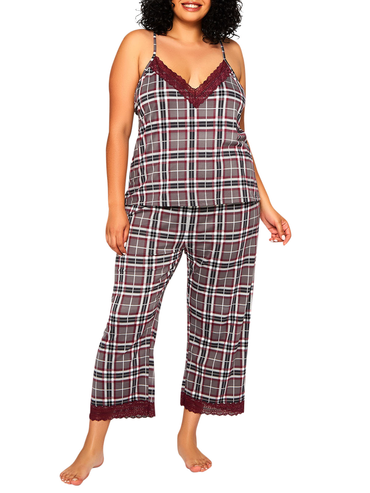 iCollection Jessie Plus Size Pajamas