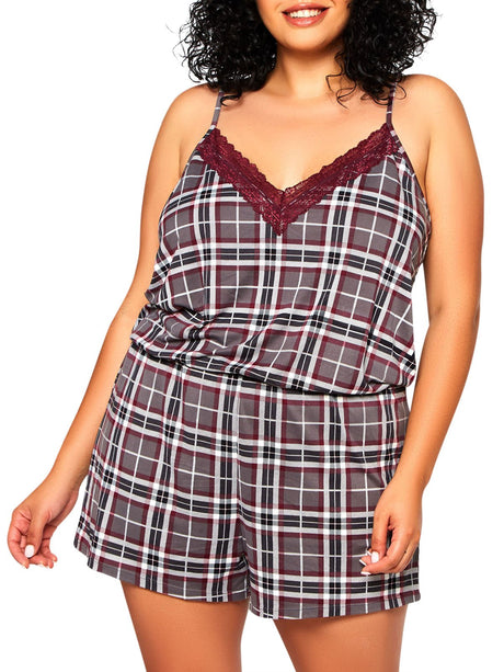 iCollection Jessie Plus Size Romper