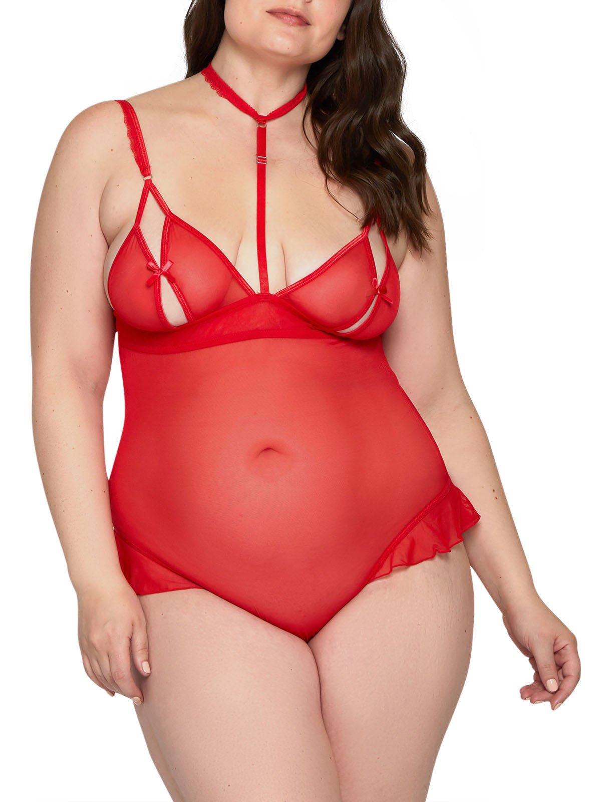 iCollection Maxine Plus Size Teddy