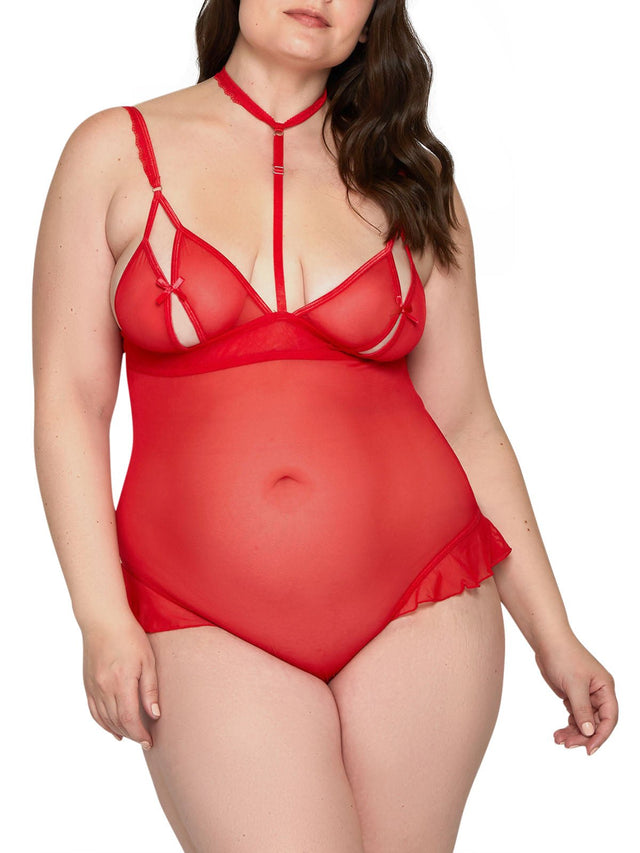 iCollection Maxine Plus Size Teddy