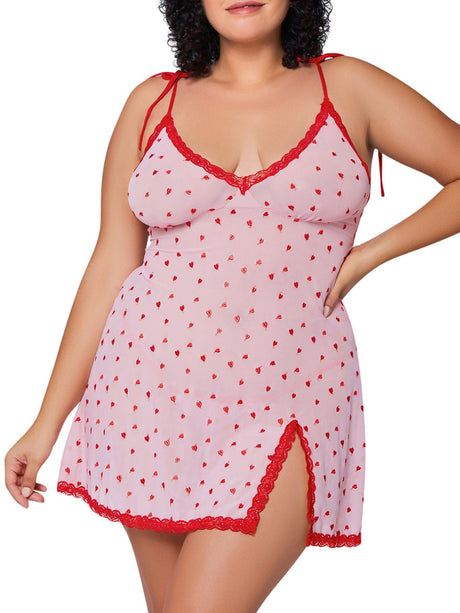 iCollection Paris Plus Size Babydoll