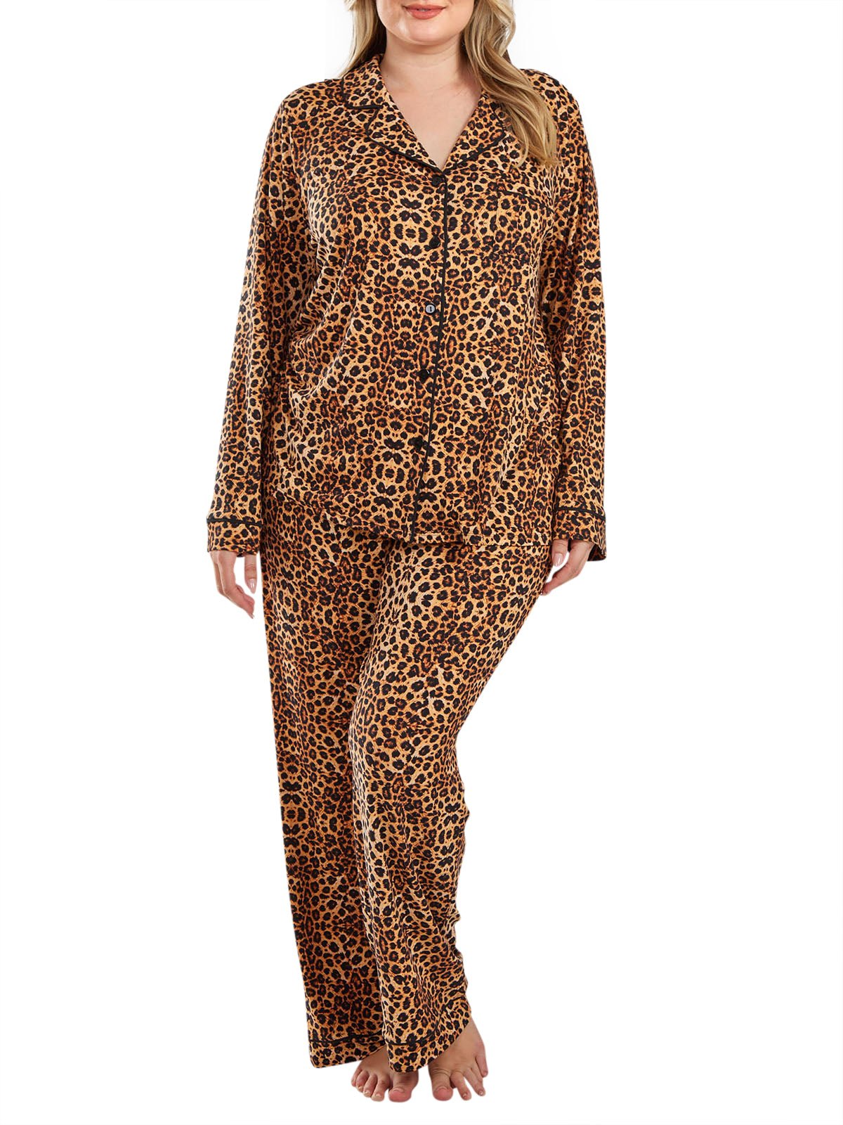 iCollection Pj Set Keisha Plus Size PJ Set