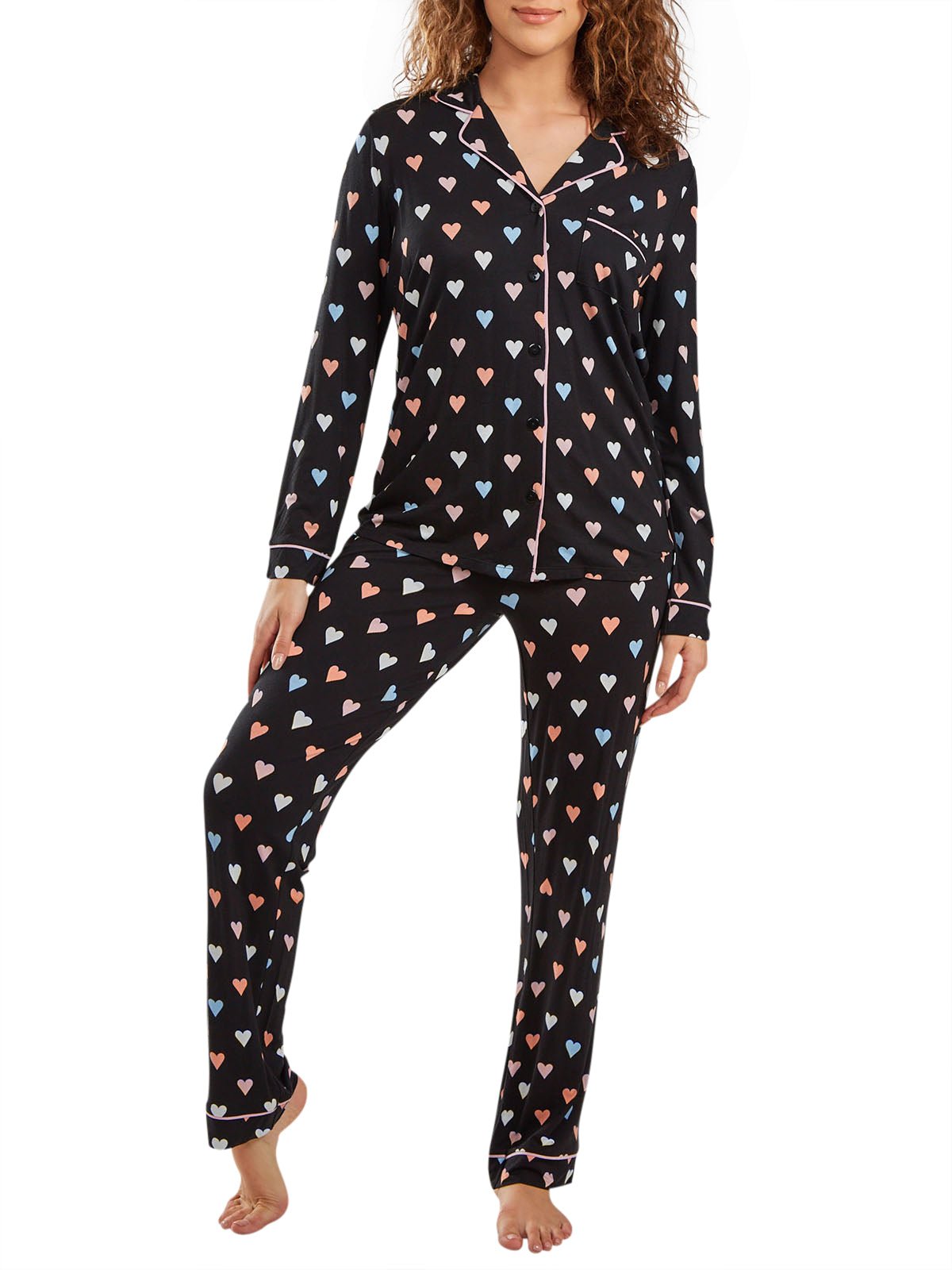 iCollection Pj Set Women's Aimee PJ Set Loungewear