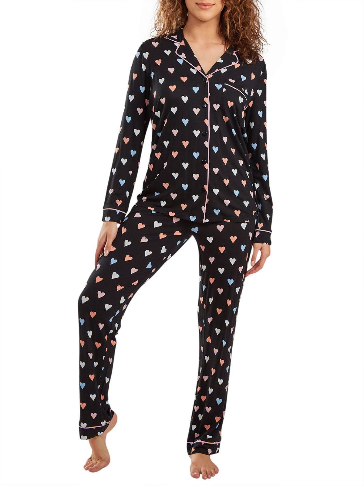 iCollection Pj Set Women&#39;s Aimee PJ Set Loungewear