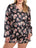 iCollection Pj Set Women's Rosalind Plus Size PJ Set Loungewear