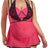 iCollection Plus Size Babydoll Madelyn Plus Size Babydoll