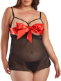 iCollection Plus Size Babydoll Seraphina Plus Size Babydoll