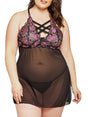 iCollection Plus Size Babydoll Shirina Plus Size Babydoll