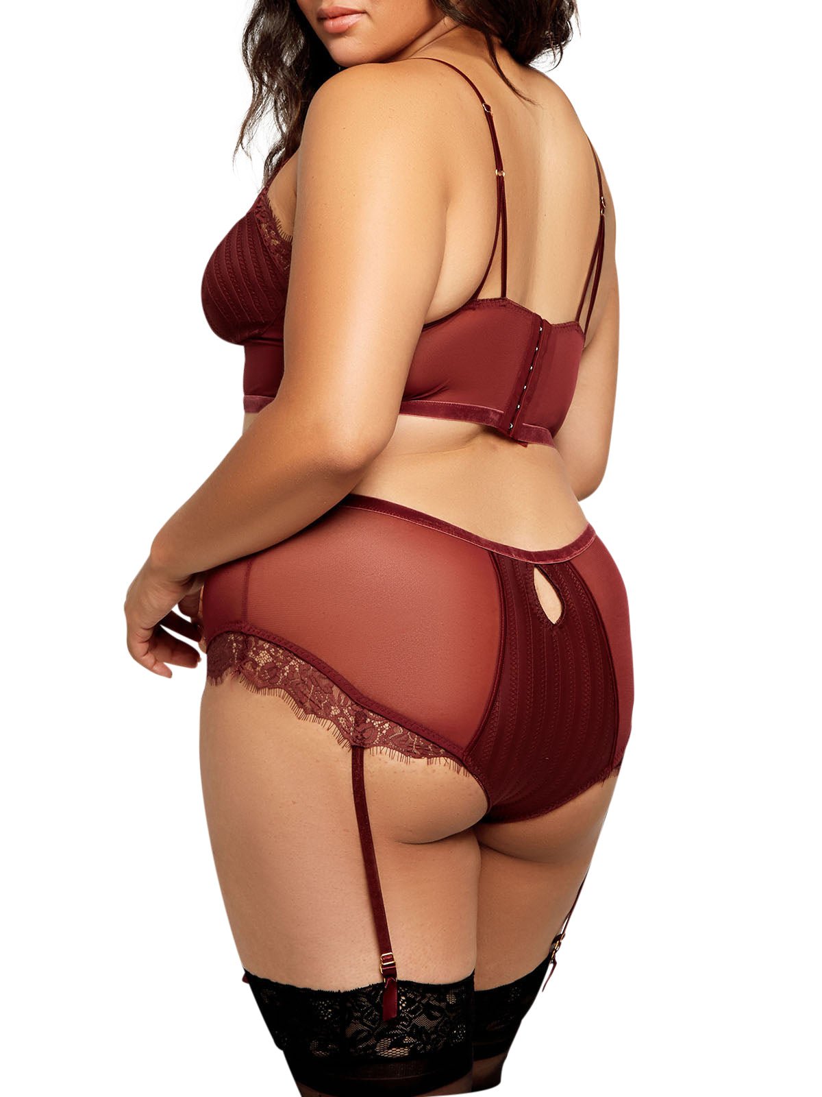 iCollection Plus Size Bra Set Selena Plus Size Bra Set