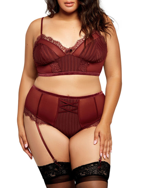 iCollection Plus Size Bra Set Selena Plus Size Bra Set